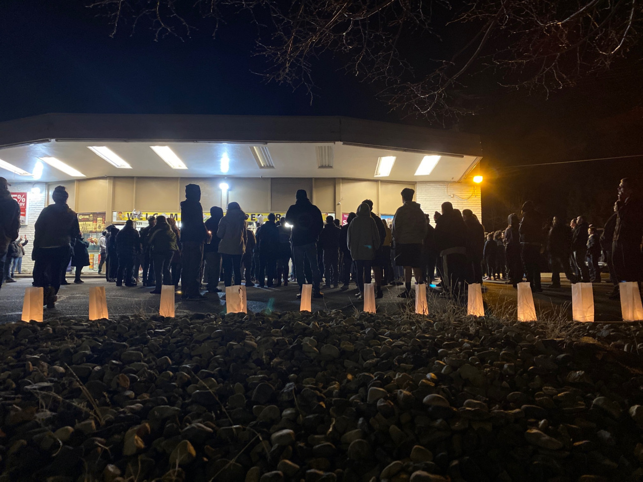 Candlelight vigil after Ogden shopkeeper was shot dead